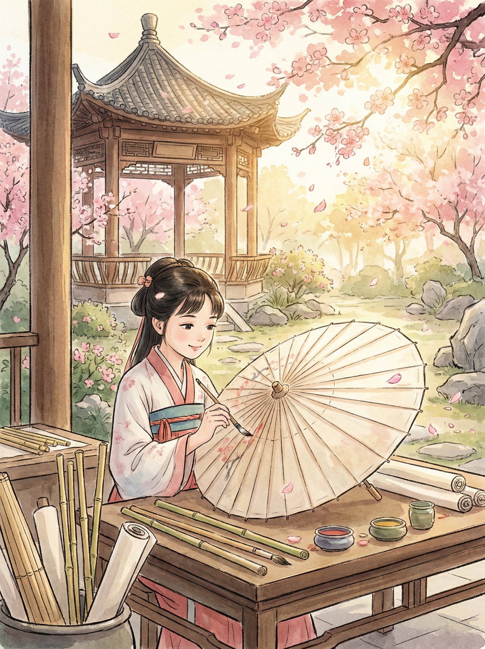 四虎动漫-纸伞匠心